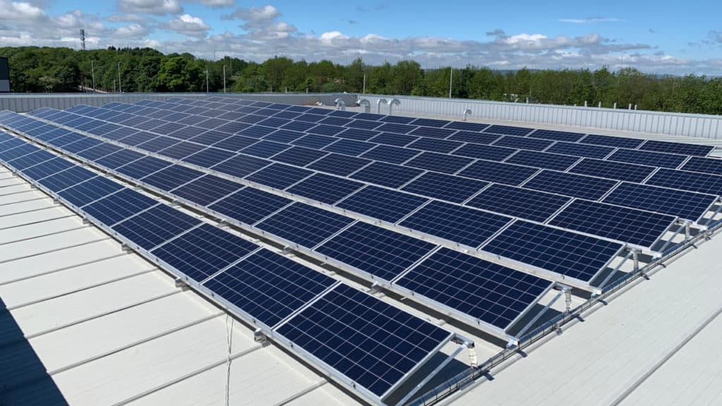 ARH Group complete photovoltaic roof installation